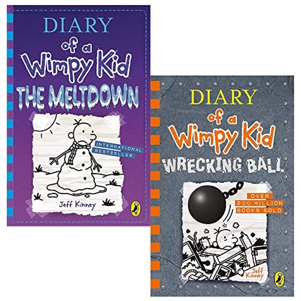 Cover Art for 9789123918355, Diary of a Wimpy Kid Collection 2 Books Set by Jeff Kinney (The Meltdown, Wrecking Ball) by Jeff Kinney