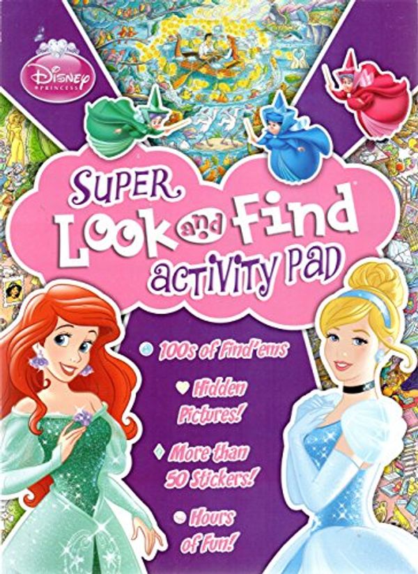 Cover Art for 9781450885577, Disney Princess Super Look and Find Activity Pad by P I Kids