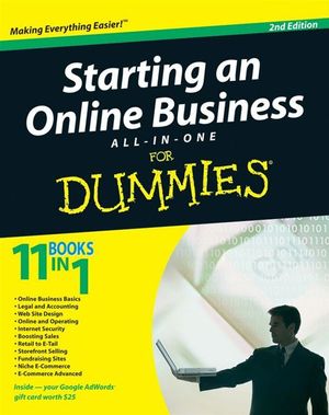 Cover Art for 9780470483701, Starting an Online Business All-in-One Desk Reference For Dummies by Shannon Belew, Joel Elad