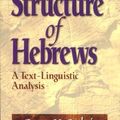 Cover Art for 9780801021930, The Structure of Hebrews by George H. Guthrie
