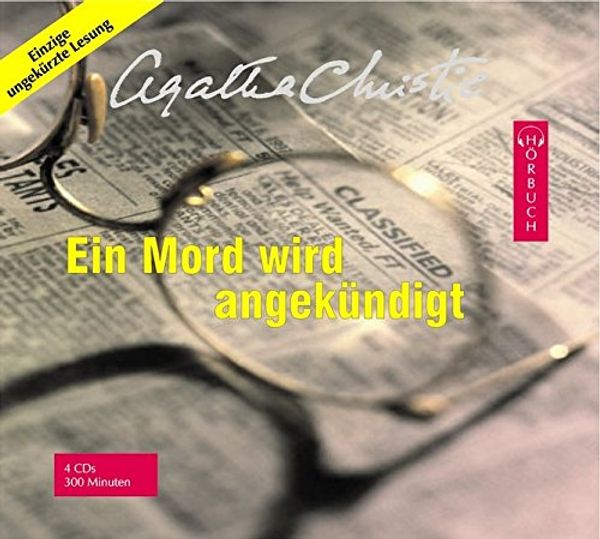 Cover Art for 9783896143488, Ein Mord wird angekündigt, 4 Audio-CDs by Agatha Christie, Gabriele Blum