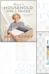 Cover Art for 9789123628766, mary berry's complete cookbook,mary's household tips and tricks 2 books collection set - over 650 recipes,your guide to happiness in the home by Mary Berry