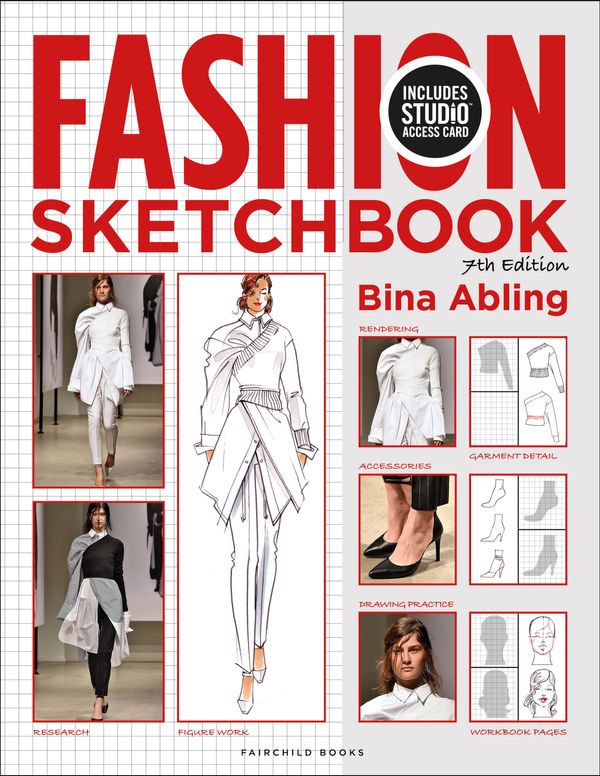 Cover Art for 9781501328268, Fashion Sketchbook + Studio Access Card by Bina Abling