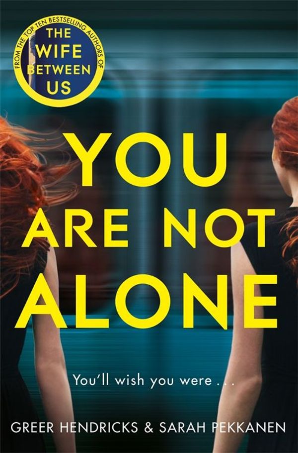 Cover Art for 9781529010800, You Are Not Alone by Sarah Pekkanen