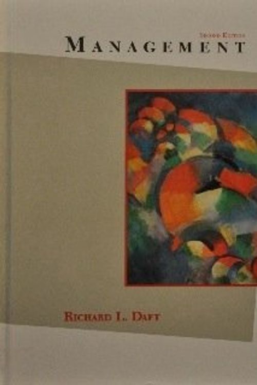 Cover Art for 9780030330926, Management, 2nd Edition by Richard L Daft