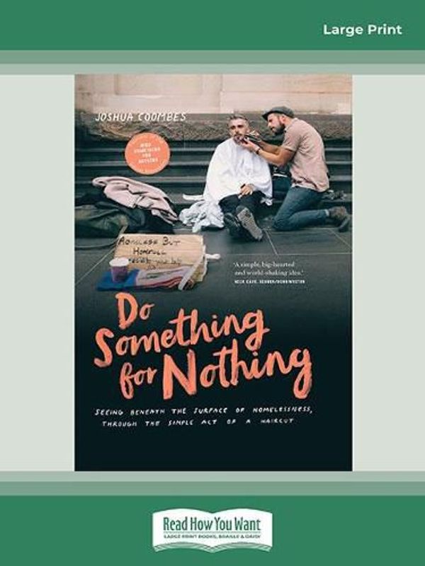 Cover Art for 9780369366467, Do Something for Nothing by Joshua Coombes