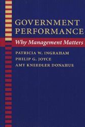 Cover Art for 9780801872280, Government Performance by Patricia W. Ingraham