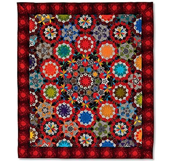 Cover Art for B076JK2QBC, The Can Can Quilt - Millefiori Quilts 3 by Willyne Hammerstein (Oversized 3/8" Templates, Papers, and Book) by Unknown