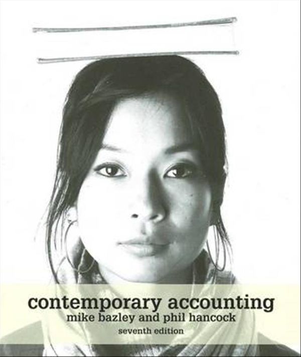 Cover Art for 9780170181587, Contemporary Accounting With Student Resource Access 12 Months by Mike Bazley