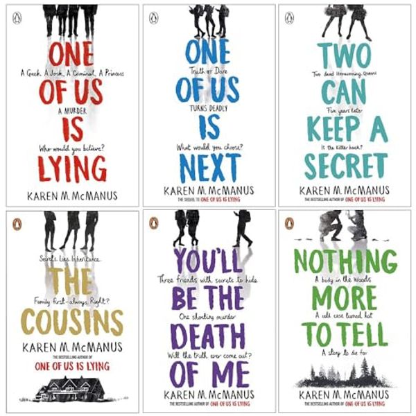 Cover Art for 9789124324773, Karen M McManus 6 Books Collection Set (You'll Be the Death of Me, The Cousins, Two can keep a secret, One Of Us Is Lying, One Of Us Is Next, Nothing More to Tell) by Karen M McManus