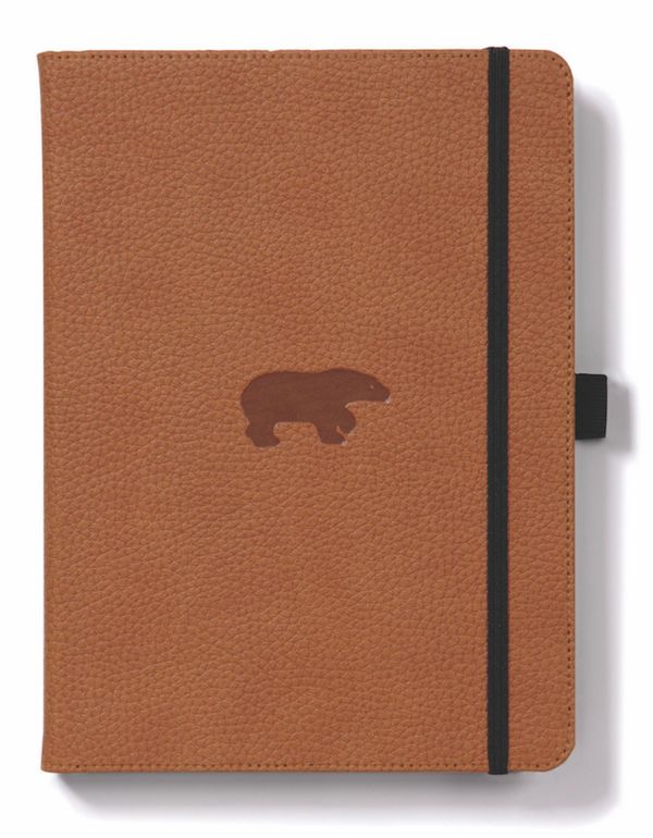 Cover Art for 5285003136733, Dingbats A5 Brown Bear Notebook Dotted by 
