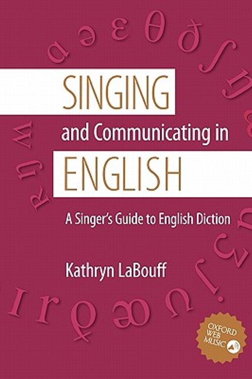 Cover Art for 9780195311389, Singing and Communicating in English by Kathryn Labouff