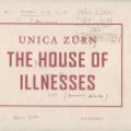 Cover Art for 9781913407001, The House of Illnesses by Unica Zurn