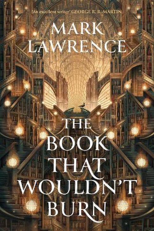 Cover Art for 9780008456757, The Book That Wouldn’t Burn: Book 1 by Mark Lawrence