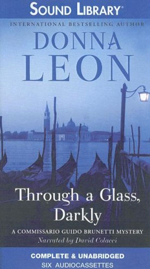 Cover Art for 9780792740124, Through a Glass, Darkly by Donna Leon