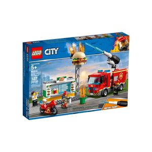 Cover Art for 5702016369267, Burger Bar Fire Rescue Set 60214 by LEGO
