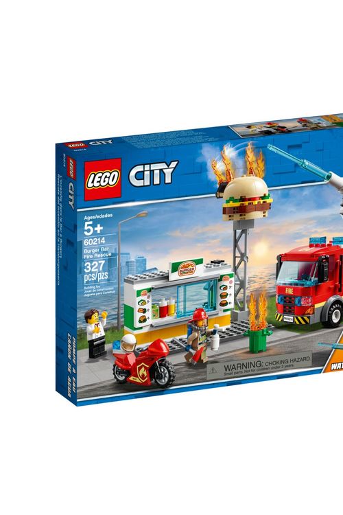 Cover Art for 5702016369267, Burger Bar Fire Rescue Set 60214 by LEGO