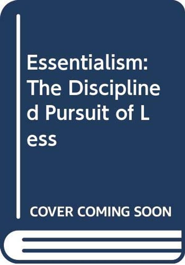 Cover Art for 9788925553375, Essentialism: The Disciplined Pursuit of Less by Greg McKeown