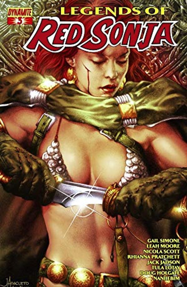 Cover Art for B01FWNCLHY, Legends of Red Sonja #3 (of 5): Digital Exclusive Edition by Rhianna Pratchett, Leah Moore, Nicola Scott, Gail Simone