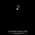 Cover Art for 9781933662046, The Musician’s Notebook: Piano: Manuscript Pages for the Inspired Artist by Matthew Teacher