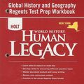 Cover Art for 9780030938498, Holt World History Human Legacy: New York Global History and Geography Regents Test Prep Workbook by Jason E Lyons