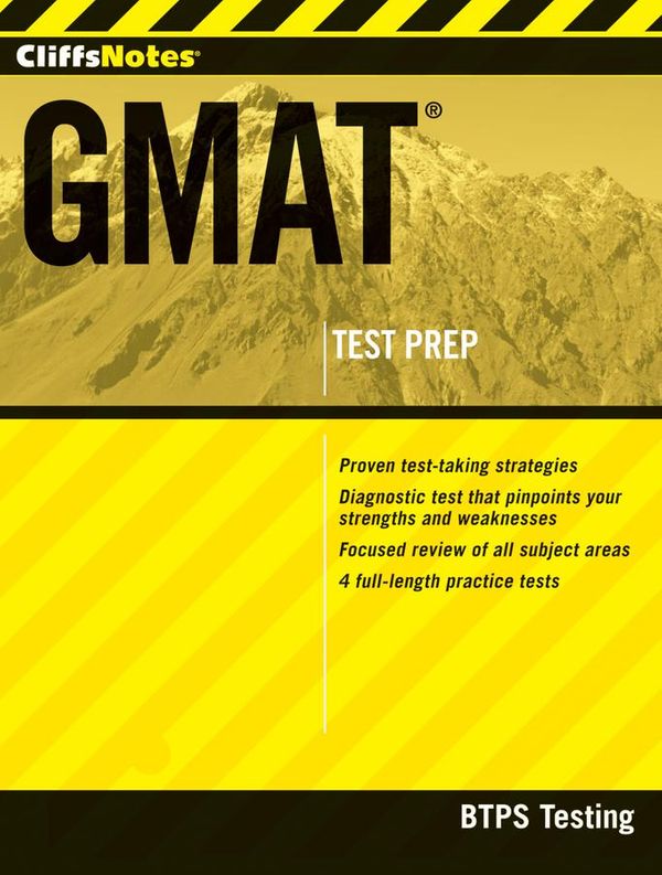 Cover Art for 9781118236567, CliffsNotes GMAT by BTPS Testing