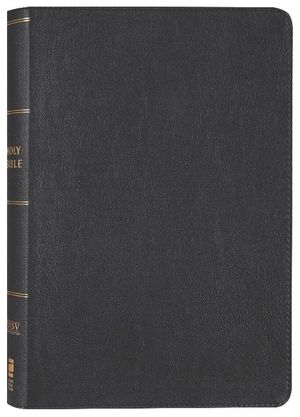 Cover Art for 9780310461432, Nrsvue, Holy Bible, Leathersoft, Black, Comfort Print by Zondervan