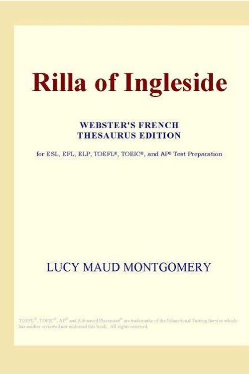 Cover Art for 9780497982133, Rilla of Ingleside by Icon Group