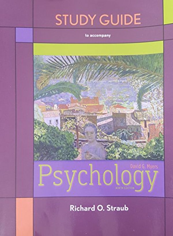 Cover Art for 9781429225342, Study Guide for Psychology by Myers