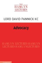 Cover Art for 9781009338110, Advocacy by Pannick KC, David