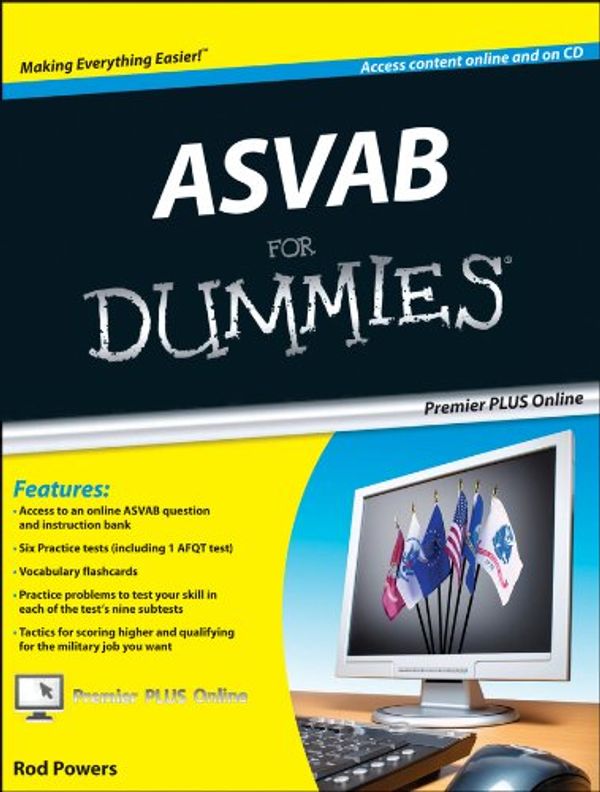 Cover Art for 9780470637616, ASVAB For Dummies by Rod Powers