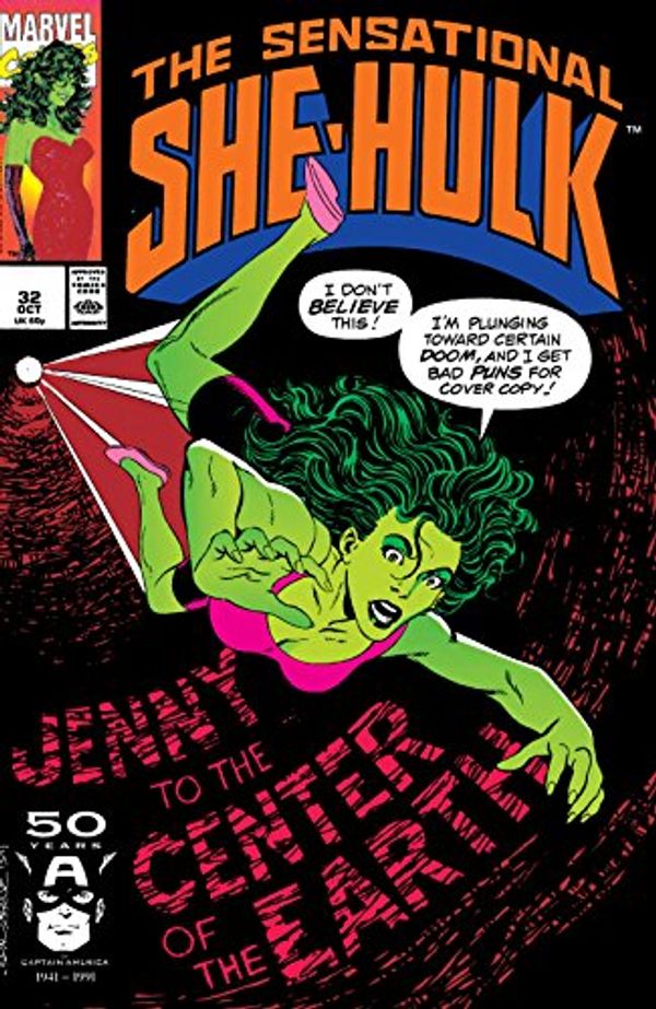 Cover Art for B01N8OXDO4, Sensational She-Hulk (1989-1994) #32 by John Byrne