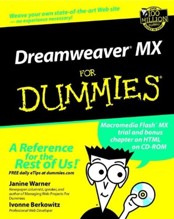 Cover Art for 9780764516306, Dreamweaver MX For Dummies by Janine Warner, Ivonne Berkowitz