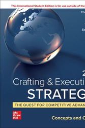 Cover Art for 9781265028244, ISE Crafting & Executing Strategy by Thompson Jr., Arthur A., Peteraf Leon E. Williams Professor of Management, Margaret, John E. Gamble, Strickland Iii, a. J.