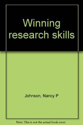 Cover Art for 9780314893543, Winning research skills by Nancy Johnson