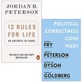 Cover Art for 9789123798353, Jordan B. Peterson 2 Books Collection Set (12 Rules for Life, Political Correctness Gone Mad ) by Jordan B. Peterson, Michelle Goldberg, Stephen Fry, Michael Eric Dyson