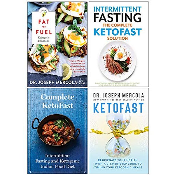Cover Art for 9789123799831, Fat for Fuel Ketogenic Cookbook [Hardcover], Intermittent Fasting the Complete Ketofast Solution, Complete Ketofast, Ketofast Mercola [Hardcover] 4 Books Collection Set by Dr. Joseph Mercola, Pete Evans, Iota, Roli
