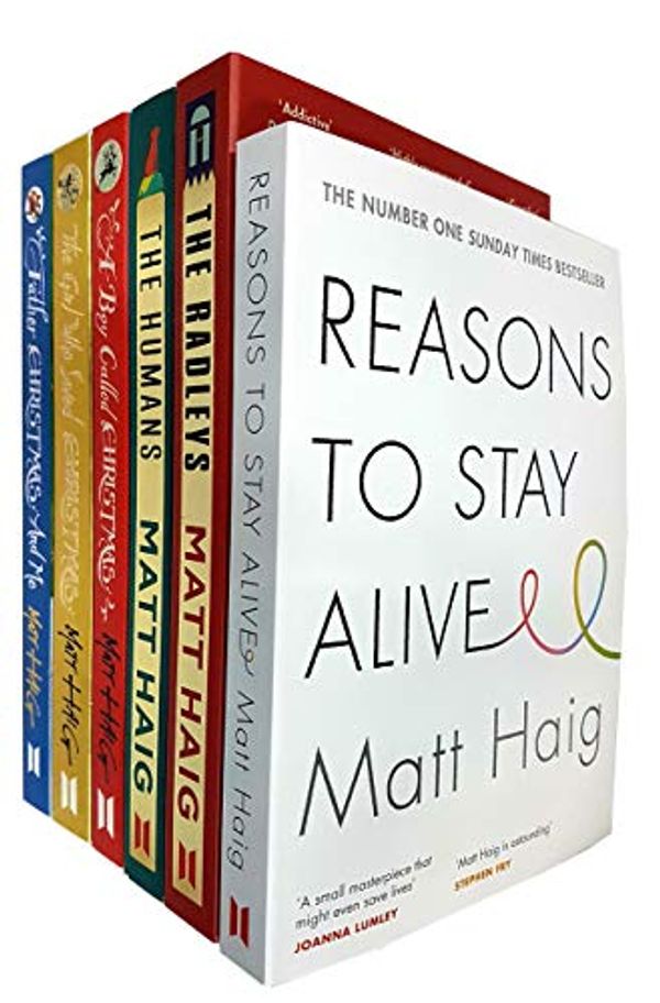 Cover Art for 9789123777129, Matt haig collection 6 books set (reasons to stay alive, the radleys, the humans, a boy called christmas, the girl who saved christmas, father christmas and me) by Matt Haig