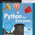 Cover Art for 9781119580928, Python for Everyone, 3e WileyPLUS NextGen Card with Abridged Loose-Leaf Print Companion Set by Cay S. Horstmann, Rance D. Necaise