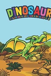 Cover Art for 9781679042867, Dinosaur Coloring Books For Kids Ages 4-8: Fantastic Dinosaur Coloring Kids Book with 50 Diplodocus, Tyrannosaurus, Apatosaurus, Mosasaur, ... Boys, Girls Cartoon Dinosaur Colouring Book by A Design Creation