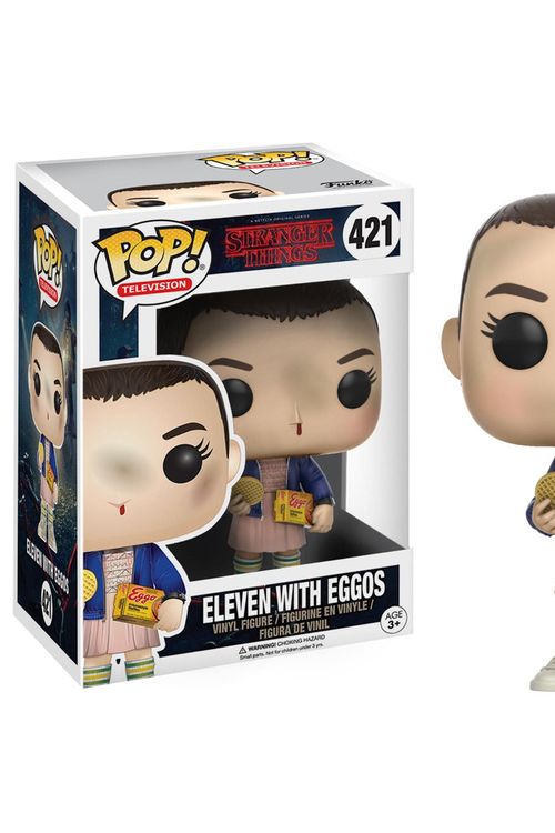 Cover Art for 0889698133180, Funko Pop! TV: Stranger Things - Eleven with Eggos Vinyl Figure, Styles May Vary by FUNKO