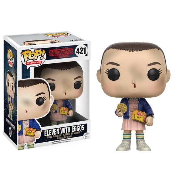 Cover Art for 0889698133180, Funko Pop! TV: Stranger Things - Eleven with Eggos Vinyl Figure, Styles May Vary by FUNKO