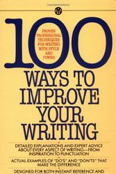 Cover Art for 9780451624253, Provost Gary : 100 Ways to Improve Your Writing by Gary Provost
