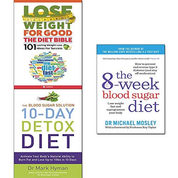 Cover Art for 9789666783953, 10-Day Detox Sugar Diet Collection 2 Books Bundle (The 8-Week Blood Sugar Diet: Lose weight fast and reprogramme your body,The Blood Sugar Solution) by Michael Mosley