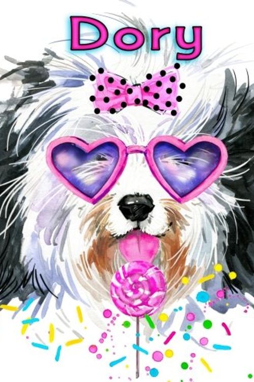 Cover Art for 9781984947345, Dory: Personalized Book with Name, Journal, Notebook, Diary, 105 Lined Pages, 8 1/2" x 11", Birthday, Friendship, Christmas Gifts for Girls, Women, and Dog Lovers by Black River Art