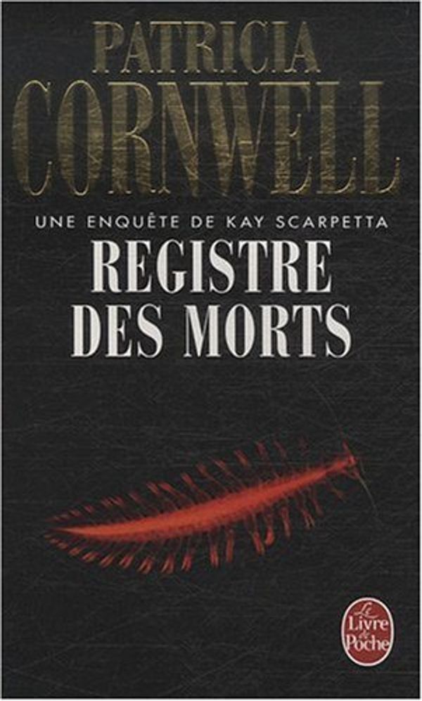 Cover Art for B003NA2K3O, Registre des morts by Patricia Cornwell