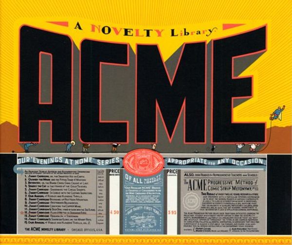 Cover Art for B0014JEHE6, The ACME Novelty Library : # 12 Jimmy Corrigan - Pluck & Mettle in Deadwood Ridge by Chris Ware