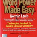 Cover Art for 9788183071000, Word Power Made Easy by Norman Lewis