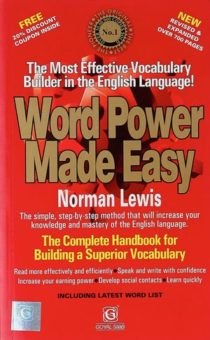 Cover Art for 9788183071000, Word Power Made Easy by Norman Lewis