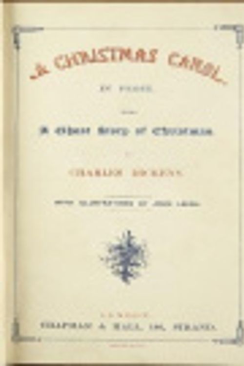 Cover Art for 9781497489875, A Christmas Carol by Charles Dickens
